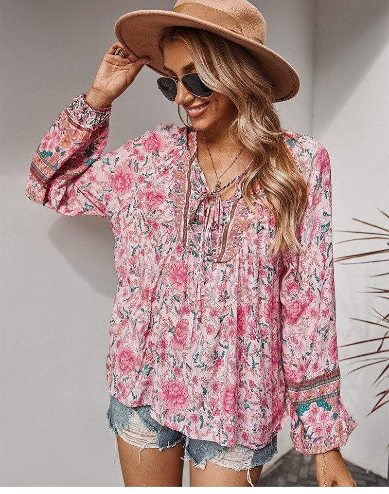Ginie | Summer Boho Blouse